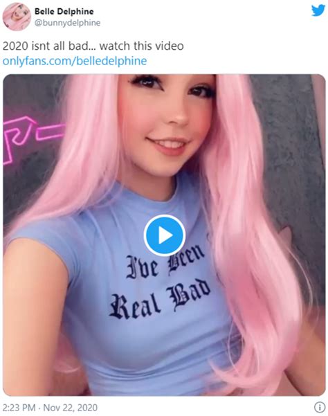 belle delphine tits leak|Belle Delphines Porn Videos 